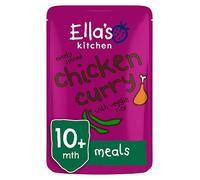 Ella's Kitchen Organic Chicken Curry with Veggie Rice Baby Food Pouch 10+ Months 190g