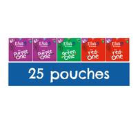 Ellas Kitchen Organic Fruit Smoothie Assortment Pack of 25 Pouches 10 x Red