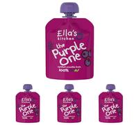 Ellas Kitchen Organic Fruit Smoothie the Purple One, 90g (Pack of 4)