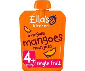 Ella's Kitchen Organic Mangoes Pouch 4+ Months, 70g