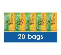 Ella's Kitchen Organic Peas and Sweetcorn Puff Pops Snacks 10+ Months 5 x (4 x 9g) Multipack