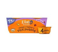 Ella's Kitchen Organic Rice Pudding Mango and Raspberry 80g 4s