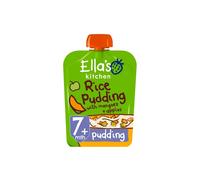Ella's Kitchen Organic Rice Pudding with Mangoes & Apples Baby Pouch 7+ months 80g