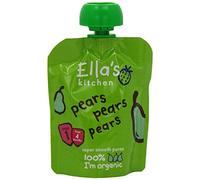 Ella's Kitchen Organic Smooth Pear Puree 70g - Pack of 2