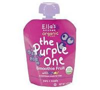 Ella's Kitchen Organic Smoothie Fruit Organic Baby Food - Purple One - blend of black currant, blueberry, apple and banana - 3 oz pouch by Ella's Kitchen