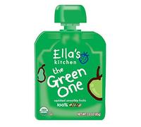 Ella's Kitchen Organic Smoothie Fruits, The Green One, 3 Ounce (Pack of 6) by Ella's Kitchen