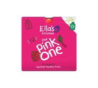 Ella's Kitchen Organic Smoothie The Pink One Multipack Baby Food Pouch 6+ months 450g (5x90g)