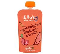 Ella's Kitchen Organic Sweet Potatoes, Broccoli & Carrots 4mth+ (120g) - Pack of 2