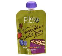Ella's Kitchen Organic Vegetable Bake with Lentils 7+ Months, Single, 130g