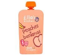 Ella's Kitchen, Stage 1 From 4 Months Organic Peaches and Bananas ,120 g, (Pack of 7)