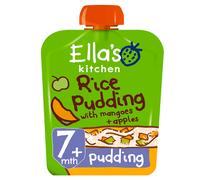 Ella's Kitchen Rice Pudding Mango and Apple Dessert - 80g