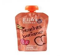 Ellas Kitchen S1 Peaches & Bananas 120G by Ellas Kitchen