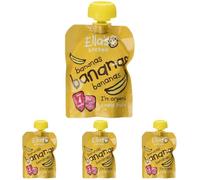 Ella's Kitchen Smooth Puree, First Taste Bananas, 70g (Pack of 4)