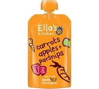 Ella's Kitchen - Stage 1 Baby Food - Carrots Apples & Parsnips - 120g (Pack of 8)