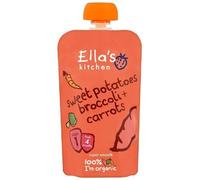 Ella's Kitchen - Stage 1 Baby Food - Sweet Potatoes Broccoli & Carrots - 120g (Case of 7) by Ella's Kitchen