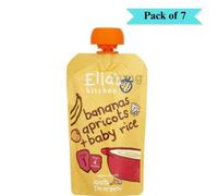 Ellas Kitchen Stage 1 Peaches & Bananas - Pack of 7 (120g each)
