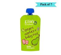 Ellas Kitchen Stage 1 Peaches & Bananas - Pack of 7 (120g each)