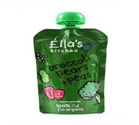 Ellas Kitchen Stage 1 Broccoli Pears & Peas 120g