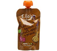 Ella's Kitchen Stage 1 From 4 Months Organic Butternut Squash, Carrot, Apple and Prune 120 g (Pack of 7)