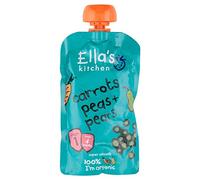 Ella's Kitchen Stage 1 Carrots, Peas and Pears 120 g (Pack of 7)