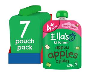 Ella's Kitchen Stage 1 From 4 Months First Taste - Apples 70 g (Pack of 7)