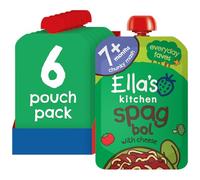 Ella's Kitchen Stage 2 from 7 Months Organic Spaghetti Bolognese 130 g (Pack of 6)