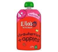 Ella's Kitchen Strawberries + Apples Stage 1 From 4 Months 120g
