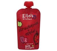 Ella's Kitchen Strawberries & Apples Stage 1 From 4 Mths 120G