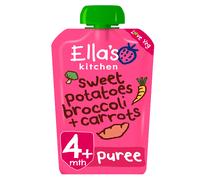 Ella's Kitchen Sweet Potatoes Broccoli and Carrot Puree - 120g