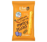 Ella's Kitchen Sweetcorn & Carrot Melty Sticks 7 Months 16g