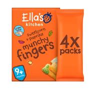 Ella's Kitchen Sweetcorn & Paprika Munchy Finger 9+ Months 4x12g