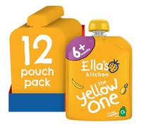 Ella's Kitchen The Yellow One Smoothie Fruits 6+ Months, Pack of 24, 2160g