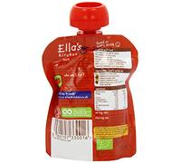 ELLA'S Kitchen (Vegetarian) The Red One - Organic Smoothie Fruit 90g (Pack of 12)