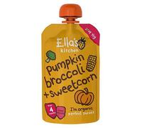 Ella's Org Pumpkin, Broccoli and Sweetcorn Pouch 4+ Months 120g