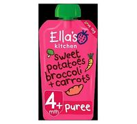 Ellas Kitchen Stage 1 Sweet Potato Broccoli & Carrots 120g (Pack of 7)