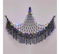 Ellaseek Toy Hammock Soft Cuddly Toys Storage for Stuffed Animals Corner Hanging Net Soft Plushies Macrame Organiser for Girls Bedroom Accessories Kids Room Nursery Decor