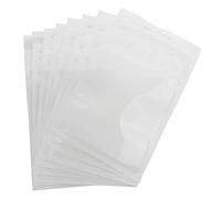 Ellbest 300pcs 3.15" x 5.51" Resealable Ziplock Bags, White Clear Plastic Bag Retail Packing Poly Bags with Hang Hole for Electronic Accessory Jewelry Making Small Crafts