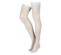 Elle 1 Pair Ladies 15 Denier 100% Nylon Stockings - Sheer Smooth Everyday Wear - One Size - Satin