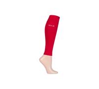 Elle 1 Pair Milk Compression Calf Sleeves In Red Red S
