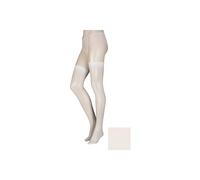 Elle 1 Pair Stockings 15 Denier 100% Nylon In White White One Size