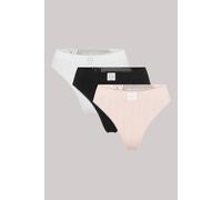 Elle 3 Pack Seamless Thongs Multi L