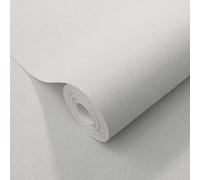 Elle 4 Wallpaper Woven Plain 10444-31 Light grey