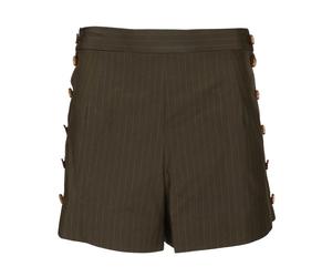 Elle Button Shorts - female - Vivienne Westwood - Short Shorts - Green - S - Shorts S