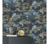 Elle By Erismann Golden Grove Luxury Vinyl Wallpaper