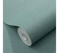 Elle By Erismann Luxury Plain Woven Vinyl Wallpaper