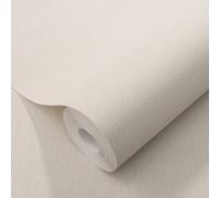 Elle By Erismann Luxury Plain Woven Vinyl Wallpaper