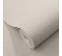 Elle By Erismann Luxury Plain Woven Vinyl Wallpaper