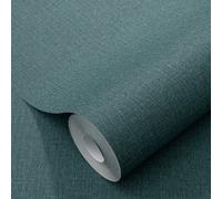 Elle By Erismann Luxury Plain Woven Vinyl Wallpaper