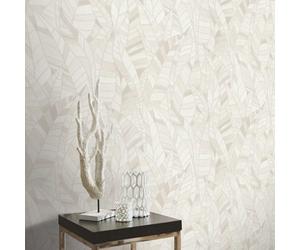 Elle By Erismann Serenade Luxury Embossed Vinyl Wallpaper