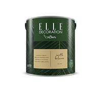 ELLE Decoration by CROWN 2.5L Flat MATT Emulsion Paint - Earth Balance No 328